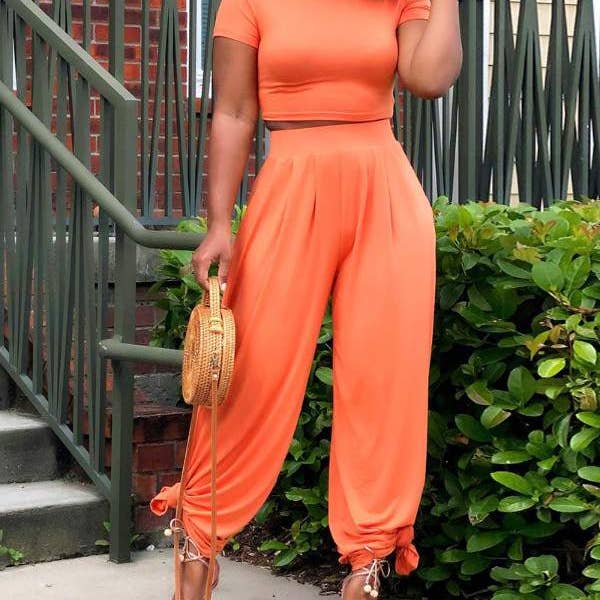 plain o neck crop flared top pants sets and other Purchase Wholesale plain white crop top. Free Returns & Net 60 Terms on Faire trending on Faire.