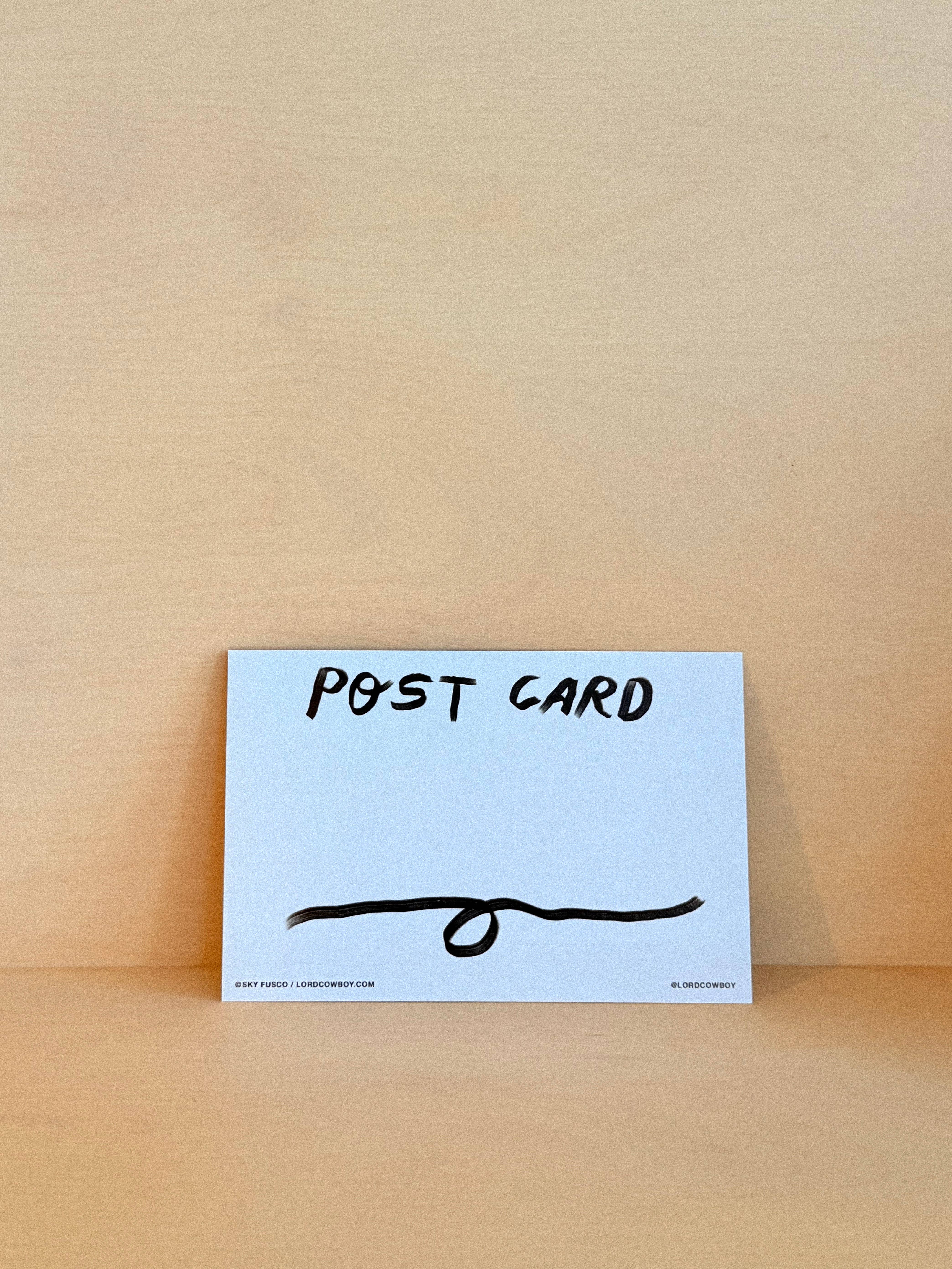 Lordcowboy – wholesale Vykort – Might As Well Vykort av Lordcowboy2