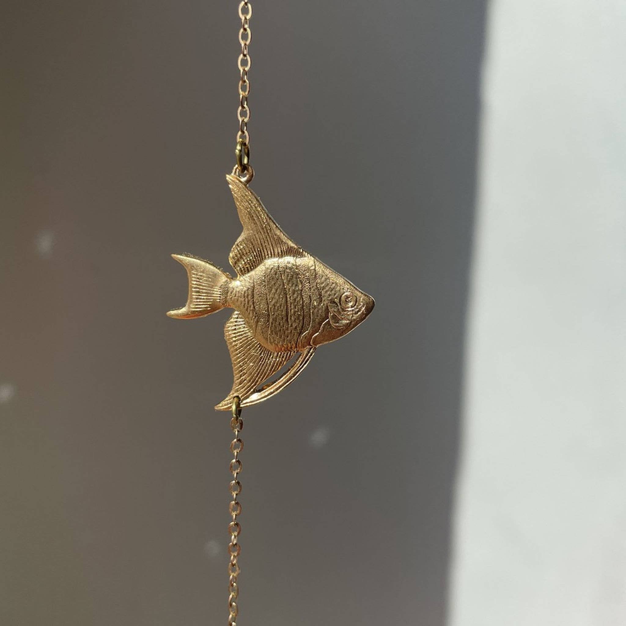 von Lani = Jewellry + Suncatchers - Vente Attrape-soleil - Suncatcher poisson/cristal prisme pour fenêtre / capteur de lumière3