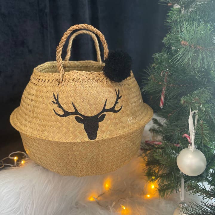 Toiles Chics - Wholesale Basket - Wicker basket - Christmas Collection 25'4