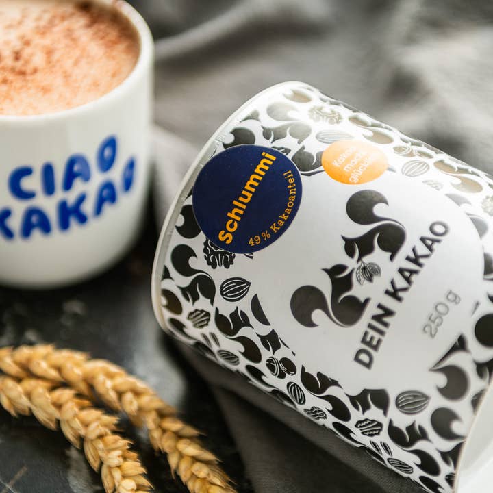 Dein Kakao - Wholesale Hot Cocoa Mix/Kit - Schlummi Organic Chocolate Powder Your Cocoa | vegan | Malt3