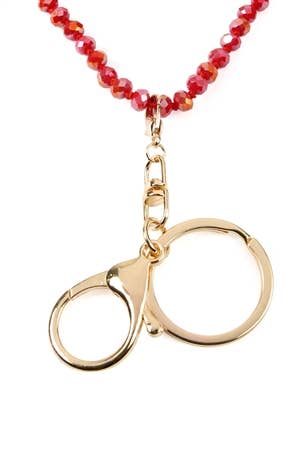 MYS Wholesale Inc - Vente Cordon à lunettes de vue / de soleil – femme - Collier Lanière Perles en verre14