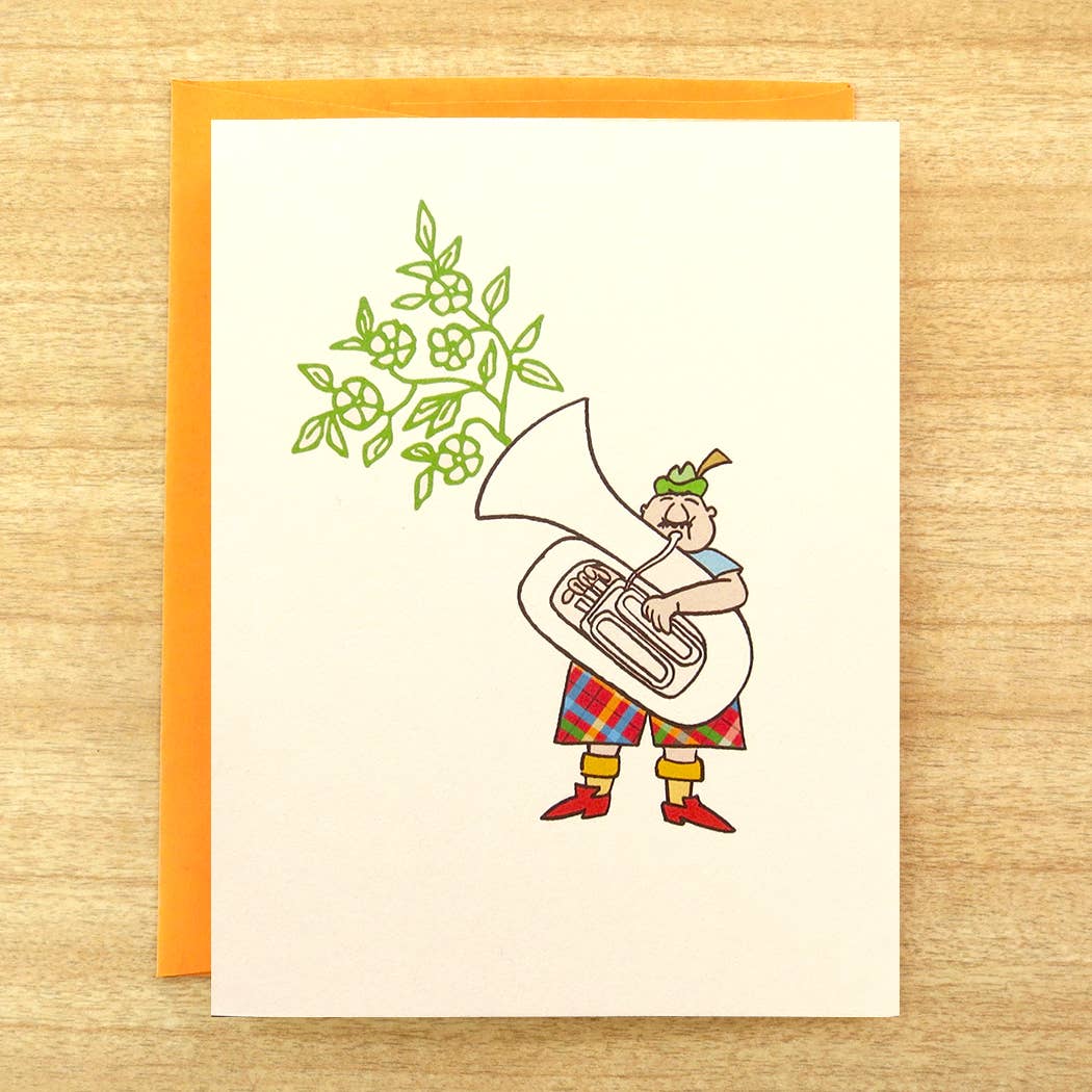 INKLOSURES – wholesale Vardagliga hälsningskort – Tuba Gratulationskort0