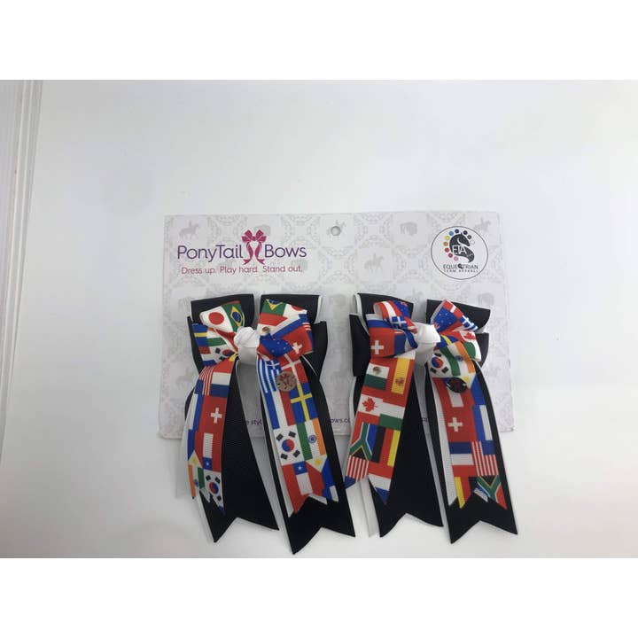 Internationale sorte hestehalebuer for engroshandel hos PonyTail Bows