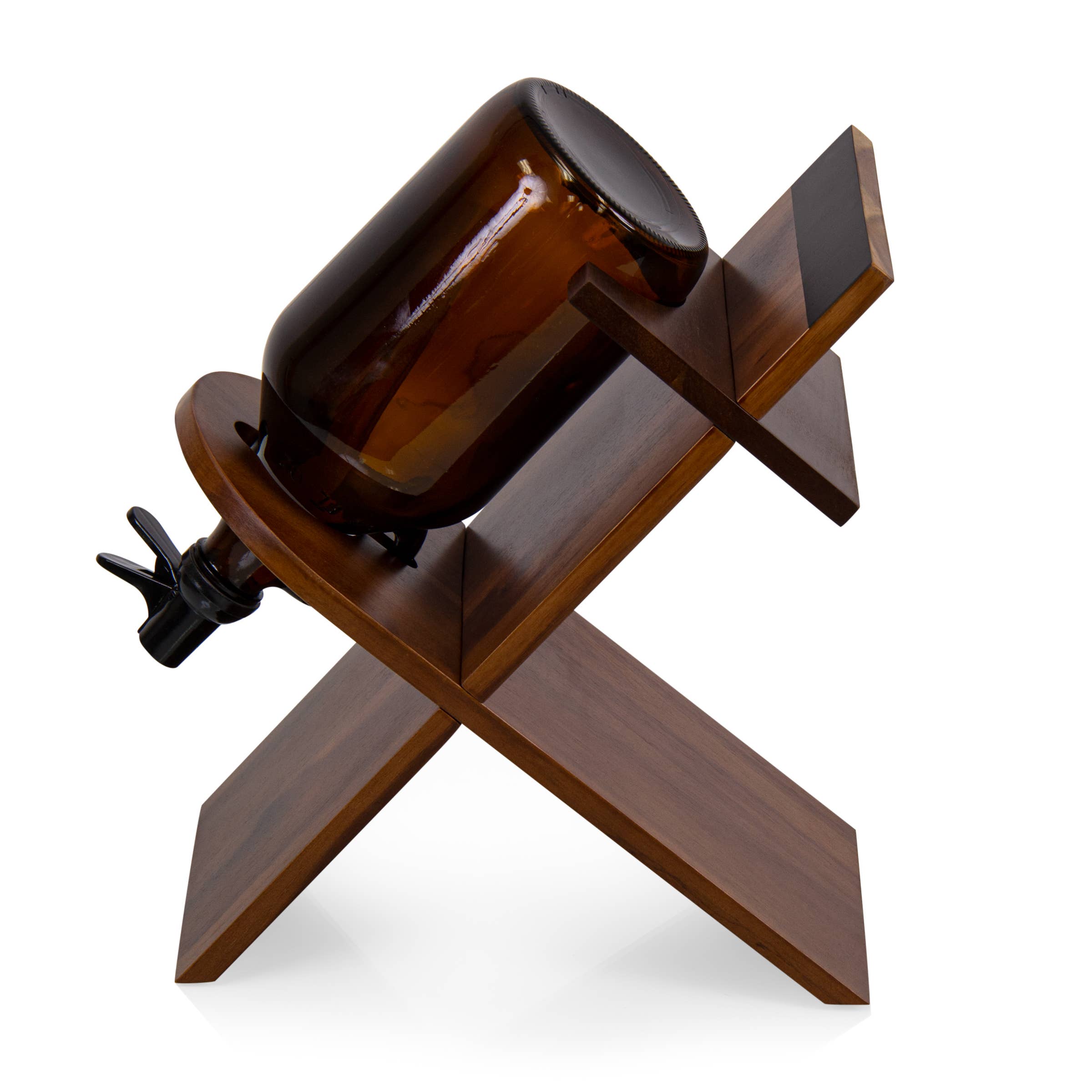 Picnic Time Family of Brands - Wholesale Beer/Wine Caddy - Growler Stand with 64oz Glass Growler7