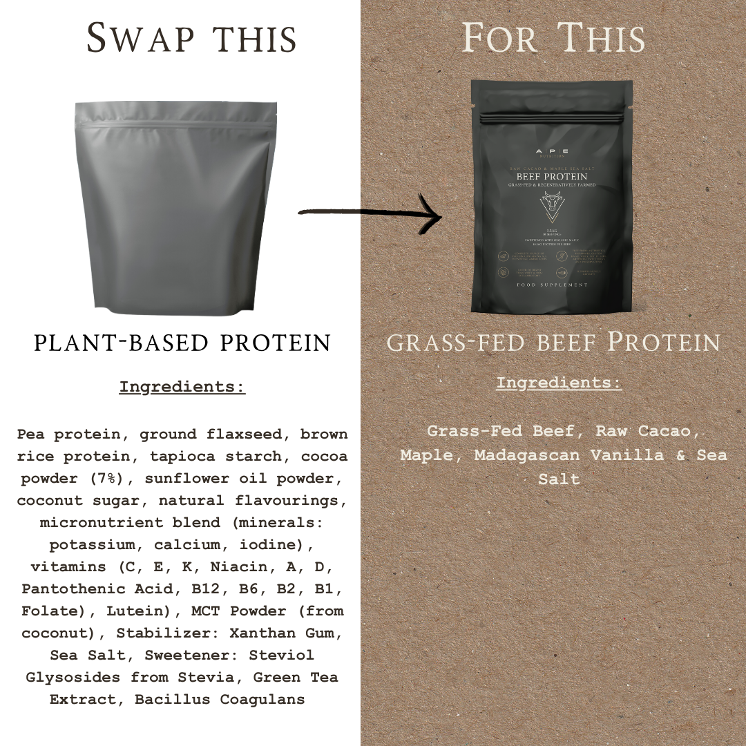 APE Nutrition – wholesale Protein/superfood powder – Grass-Fed Beef Protein | Raw Cacao & Maple Sea Salt4