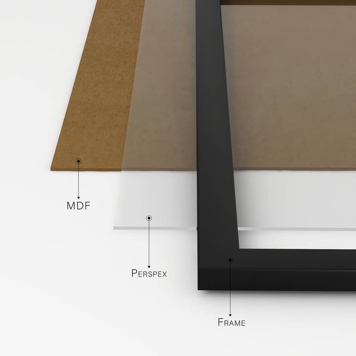 WholesaleFrames.co.uk – wholesale Picture frame – Black A6 Picture Frame