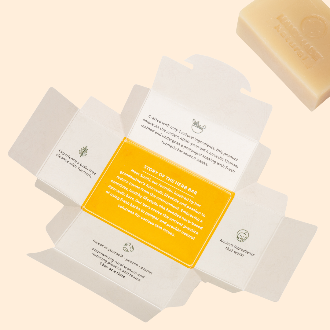Pure Mitti - Wholesale Bar Soap - Timeless Glow: Turmeric Soap perfect for all ages6