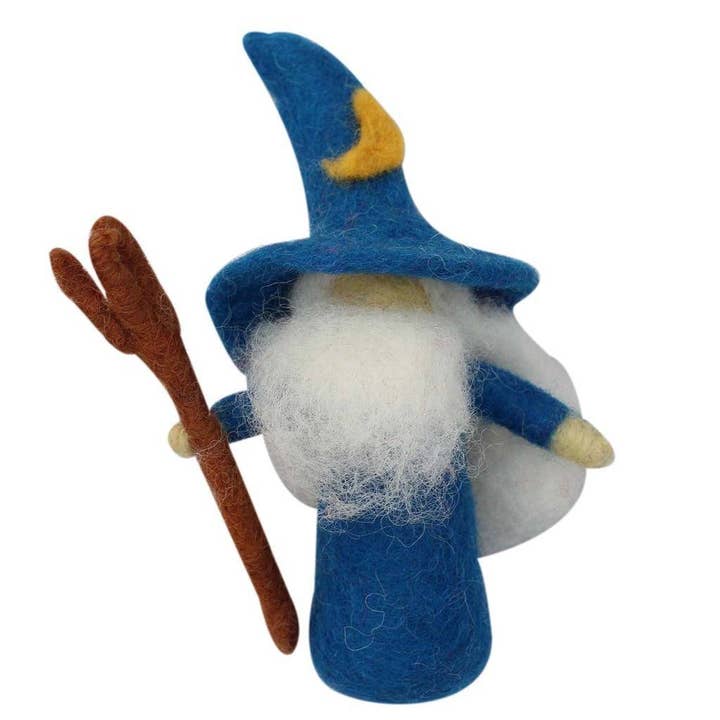 Wizard Felt Ornament for wholesale by Global Groove Life
