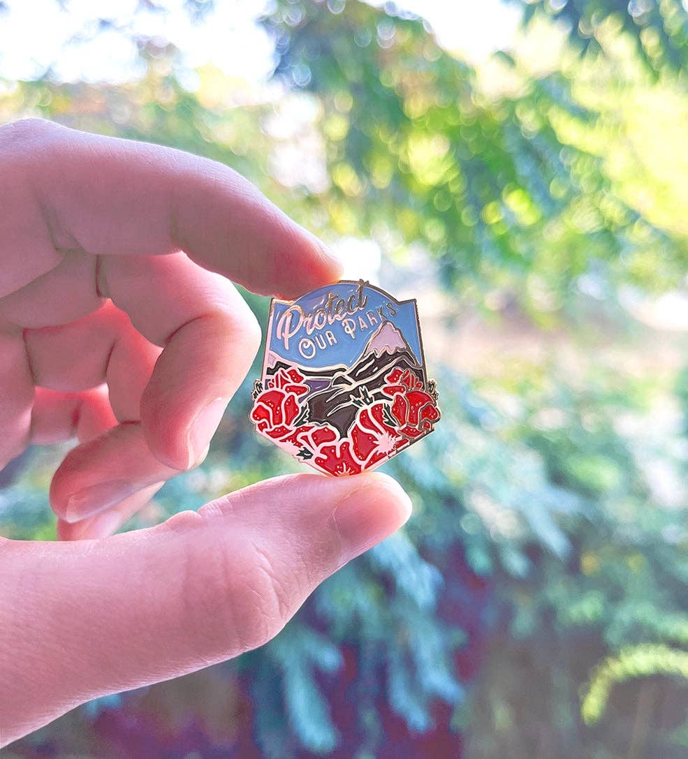 Sequoia Project - Wholesale Lapel Pin/Button - Protect Our Parks Pin2
