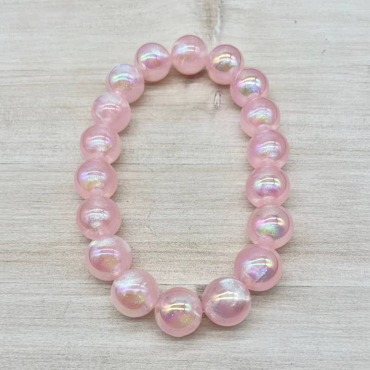 Spring Pink Jellyfish Necklace for wholesale by My Trendy Little Pup
