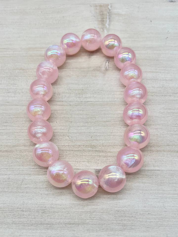 Spring Pink Jellyfish Necklace for wholesale by My Trendy Little Pup