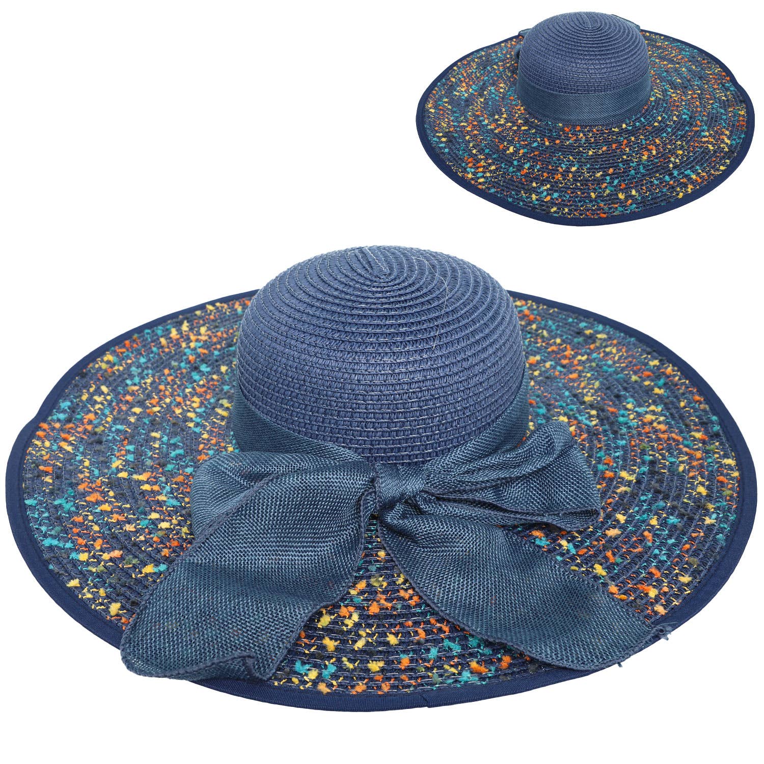 SP Sophia Collection - Wholesale Straw Hat - Women's - Floppy Oversized Wide Brim Straw Woven Sun Hat 4