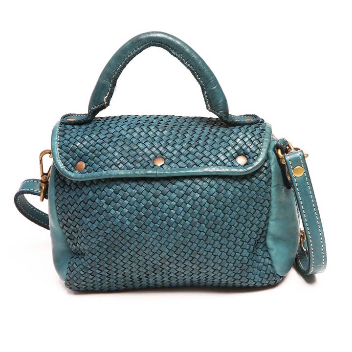 Bolsa Nova Handbags – Großhandel Umhängetasche - Damen – Minibag Lily aus geflochtenem Leder6