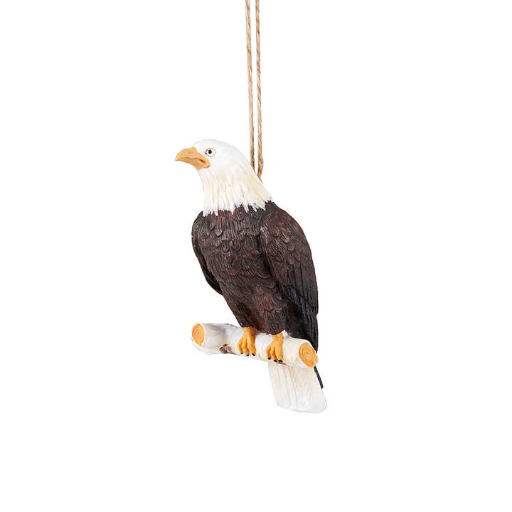 Christmas Bald Eagle Ornament for wholesale by C&F Home