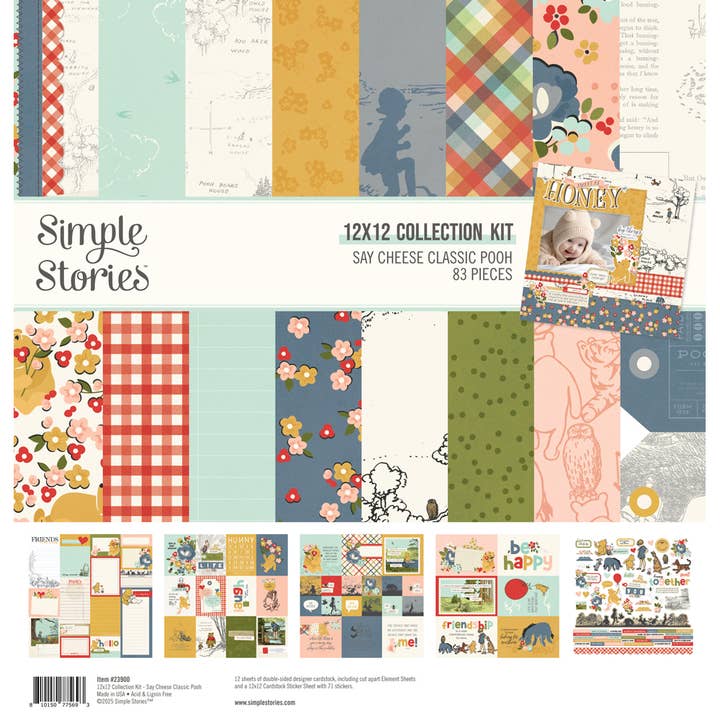 Simple Stories - Wholesale Scrapbook - Say Cheese Classic Pooh Collection Kit