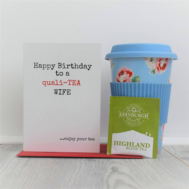 Tekpose Lykønskningskort - TEA-061 for engroshandel hos Smith & Ross Designs