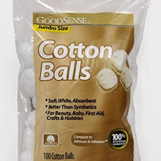 Good Sense Cot Balls 100ct Single Box for wholesale by Shop The King