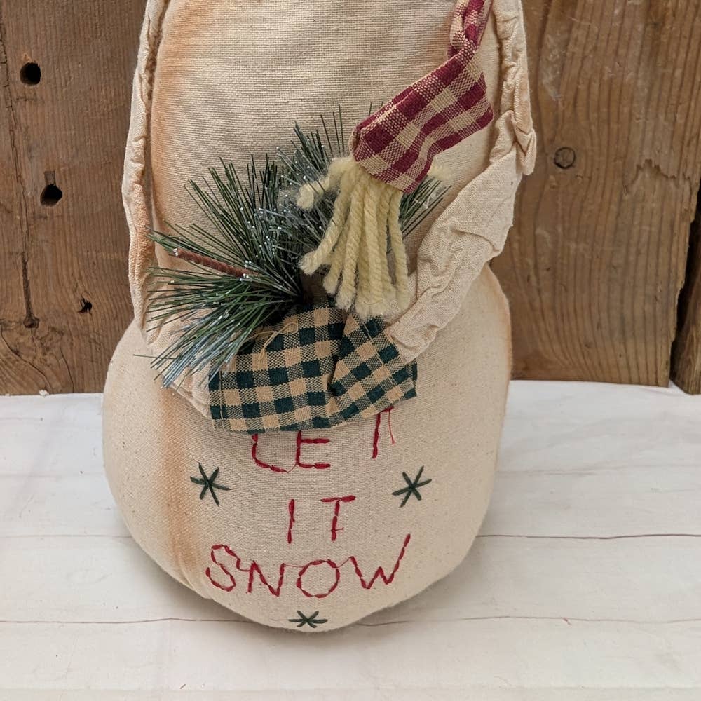A.T. Imports - Wholesale Christmas Decoration - Let it Snow Snowman1