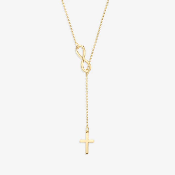Mint & Lily - Wholesale Pendant/Charm Necklace - Cross and Infinity Necklace