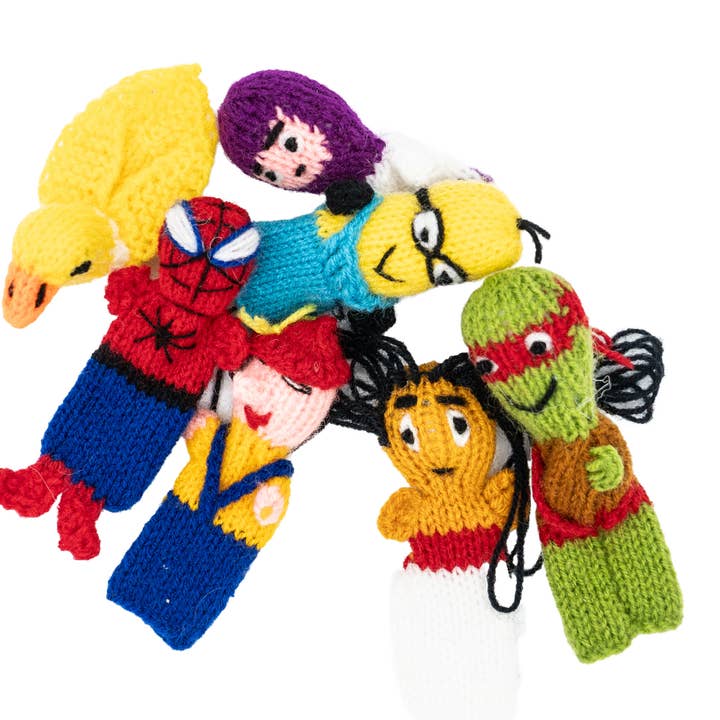Finger Puppets for wholesale by Pawnee Bill’s