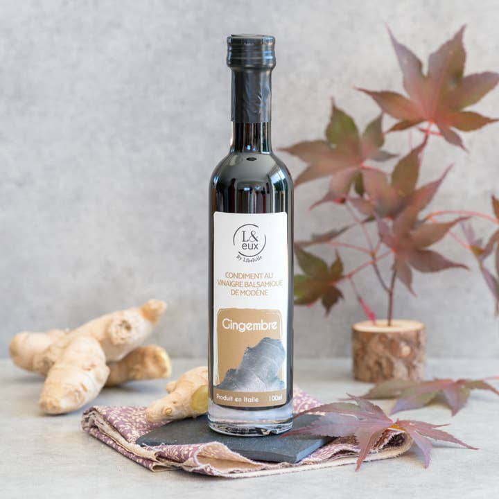 La Boutique aux délices - Wholesale Vinegar - Ginger balsamic vinegar 10cl