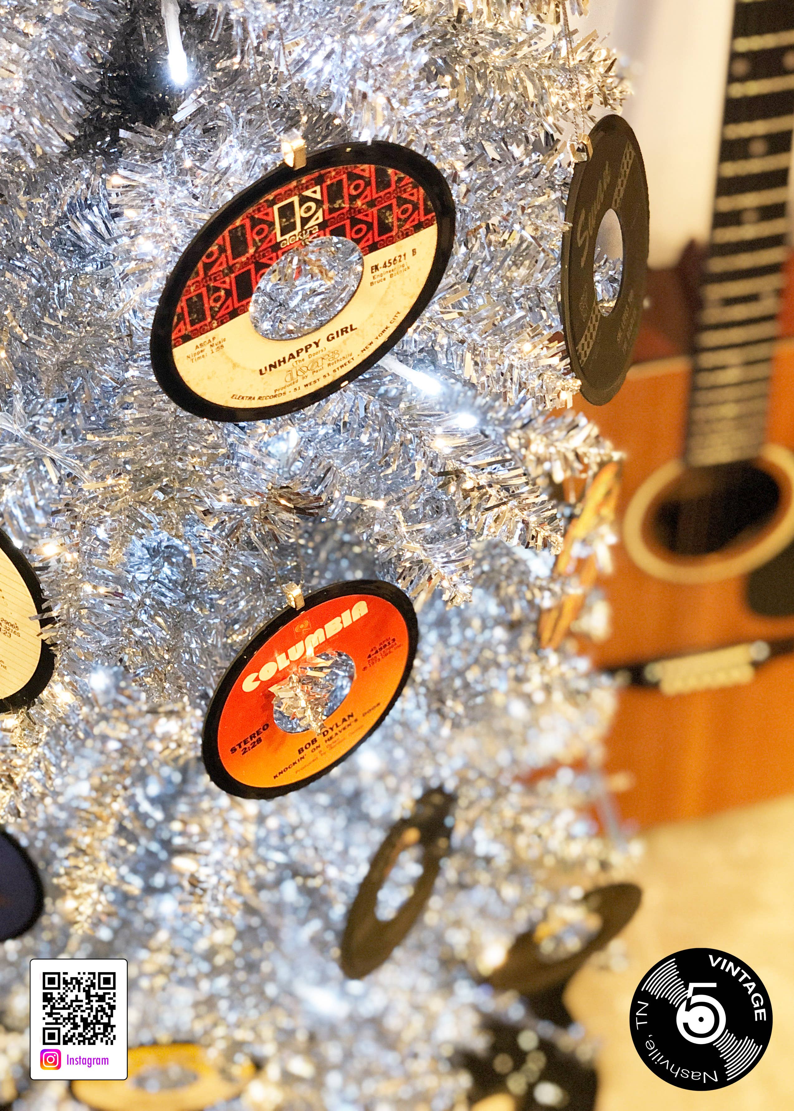 Vintage 5 - Vente Objets de décoration - Décorations de Noël pour disques vinyles - Rock/Pop - Lot 776