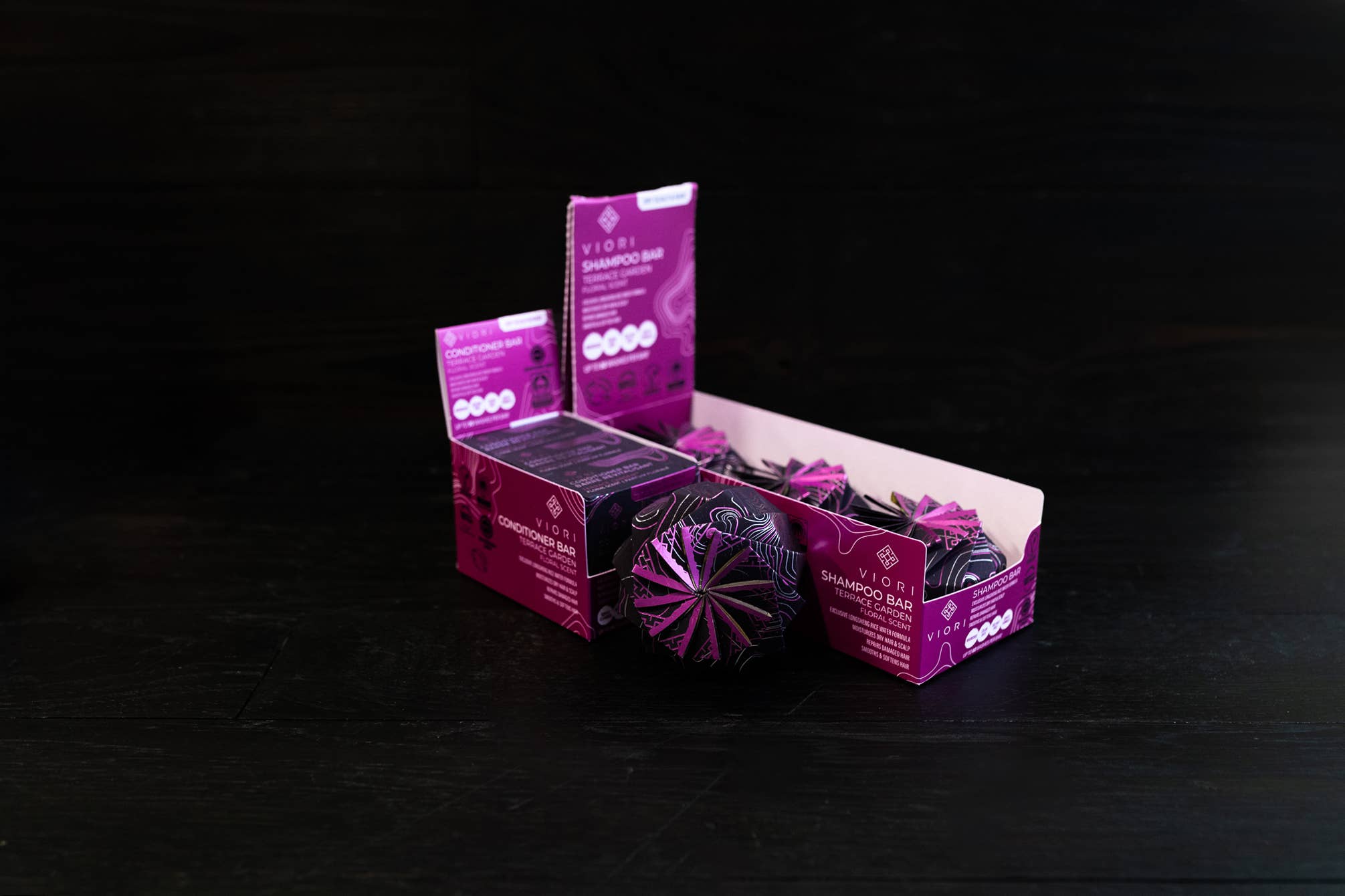 Viori Beauty - Wholesale Shampoo Puck/Solid Shampoo - Rice Water Shampoo Bars | 3-Pack | Terrace Garden™1