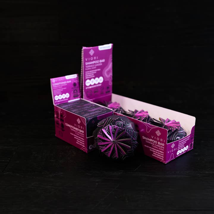 Viori Beauty - Wholesale Shampoo Puck/Solid Shampoo - Rice Water Shampoo Bars | 3-Pack | Terrace Garden™1