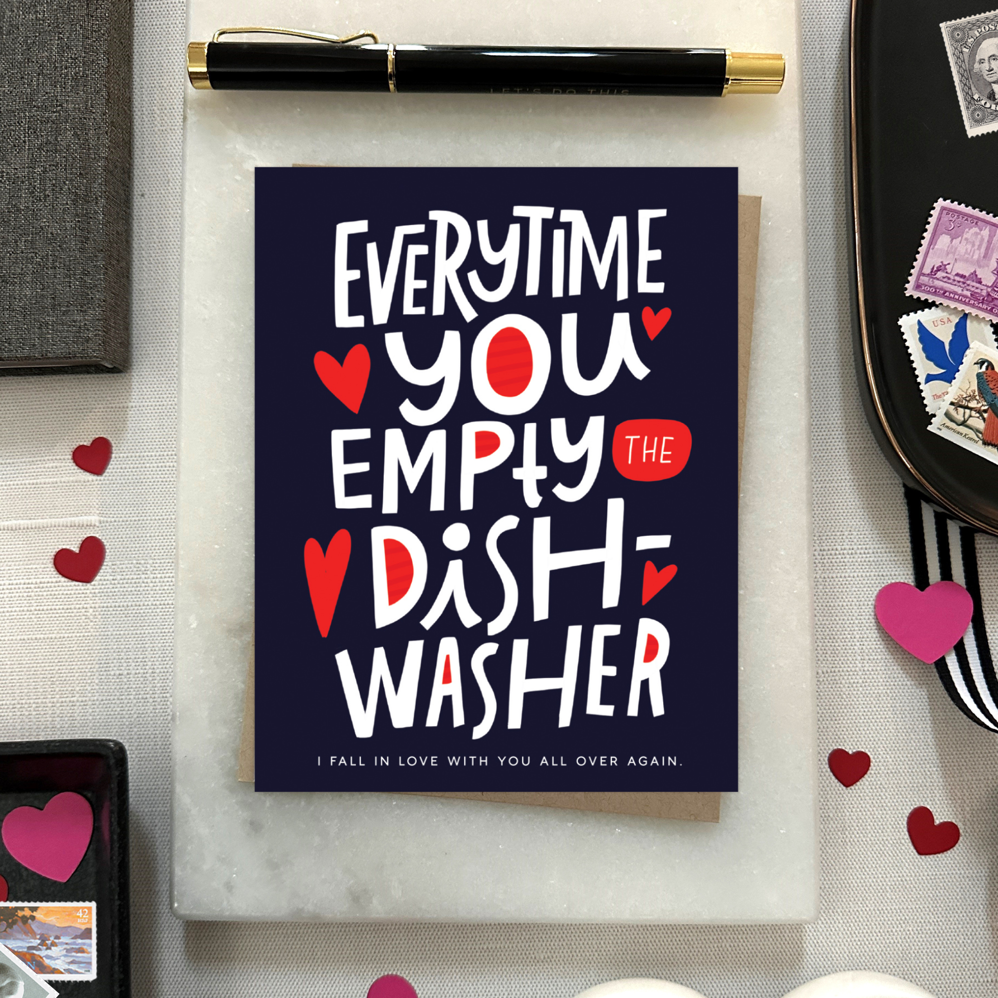 Barone and Co. - Wholesale Love Card - Empty Dishwasher Love Card3