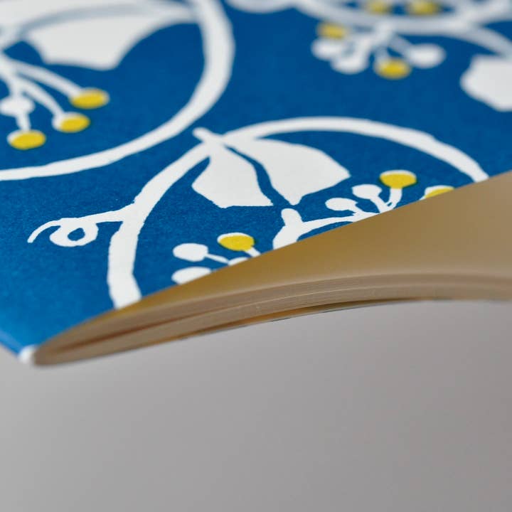 Cambridge Imprint - Wholesale Notebook - Exercise Book Ivy Deep Marine Blue and Acid Yellow