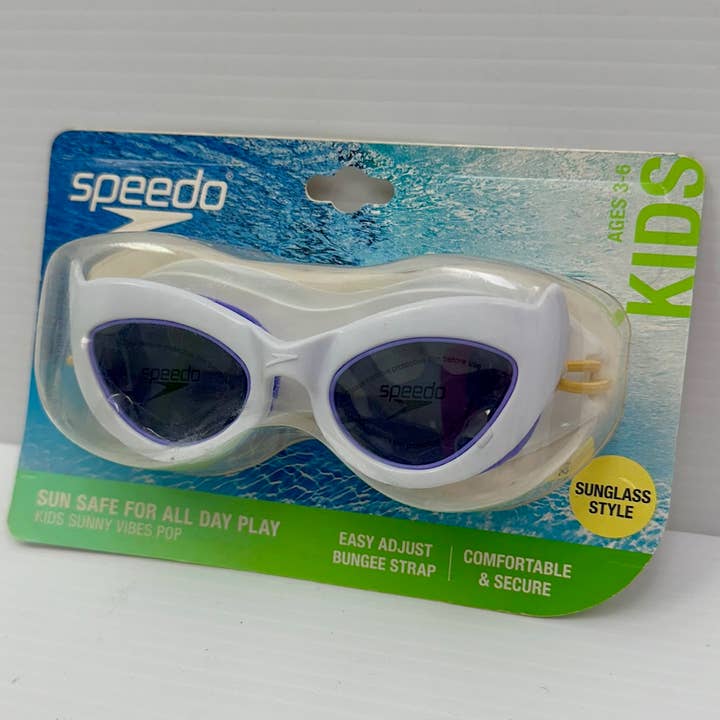 J&B Liquidations - Wholesale Swimming goggles – Kids & Baby - Speedo Kids Sunny Vibes Sunglass Style Water Goggles
