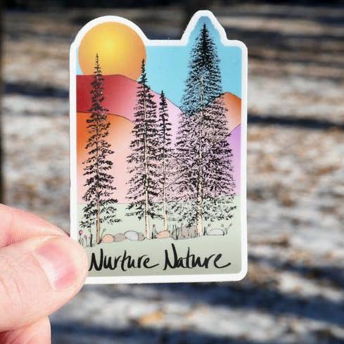 Nurture Nature Sticker per la vendita all'ingrosso da parte di Roam Wild Designs