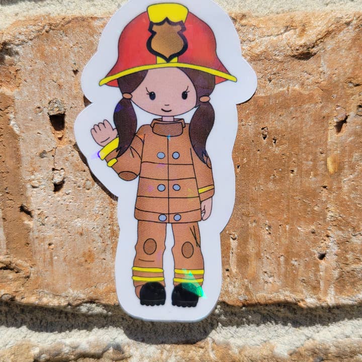 3 inch Water resistant laminated vinyl sticker for wholesale by Kodaandmom