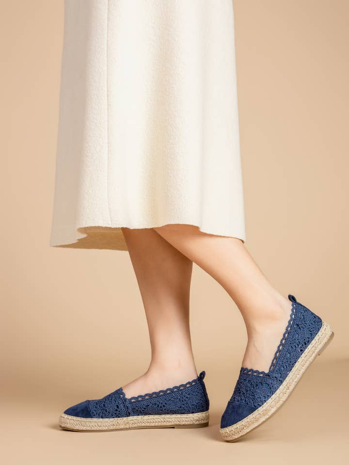 Espadrillas in pizzo per la vendita all'ingrosso da parte di LADY GLORY