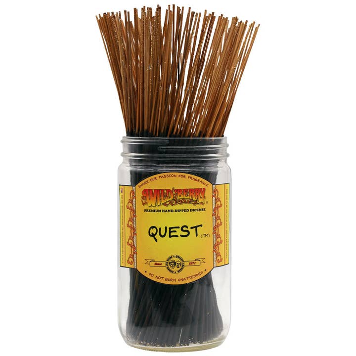 Wild Berry 11" Incense Sticks Quest for wholesale by Dip and Glow