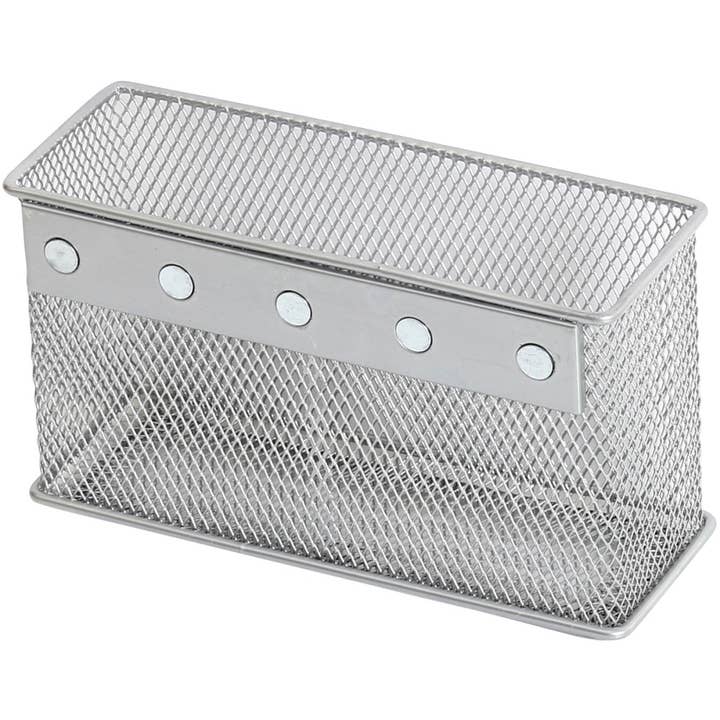 Mesh Magnetic Storage Basket, Medium for wholesale by YBM HOME INC.