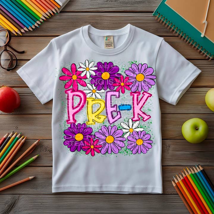 BTS Grade Floral Tee for wholesale by Hello Sunshine Boutique