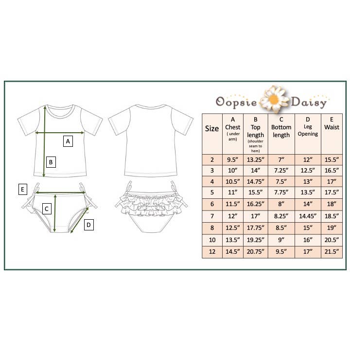 Oopsie Daisy - Wholesale Rashguard Set - Kids - Kids Teal Gingham & Floral Rash Guard Ruffle Swimsuit