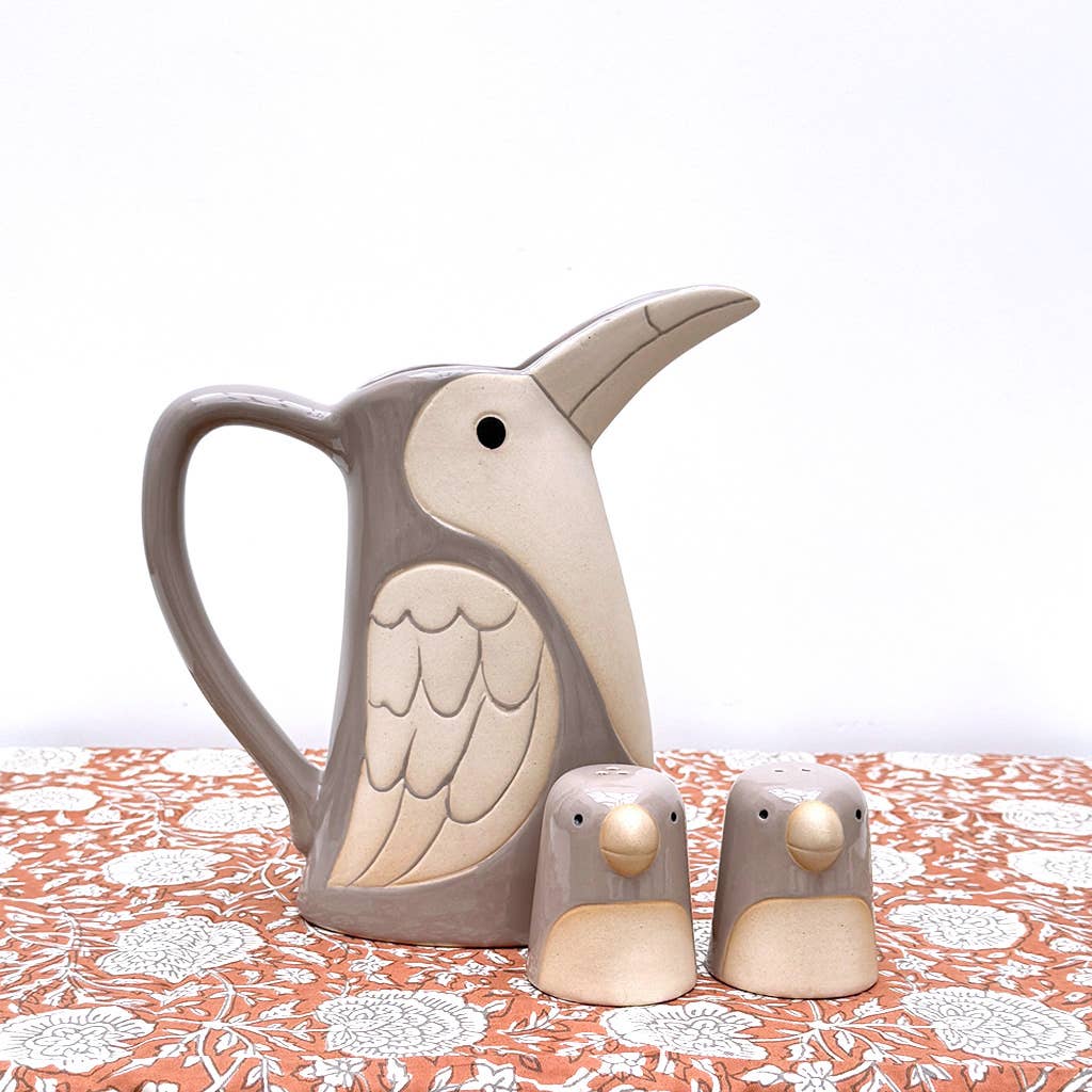 Opjet Paris - Wholesale Salt & Pepper Shaker Set - Parrot salt and pepper set assorted L5.5 W5.5 H7cm1