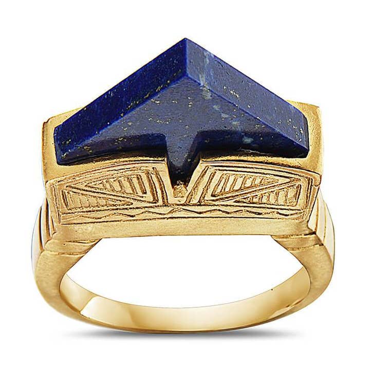 Anel Lapis Versaii pontiagudo por atacado de Jewelry Fiesta