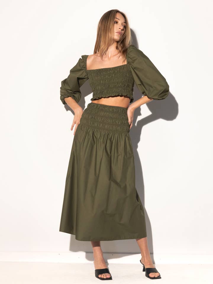 Longuette Skirt With Elastic Straps for wholesale by Memjs