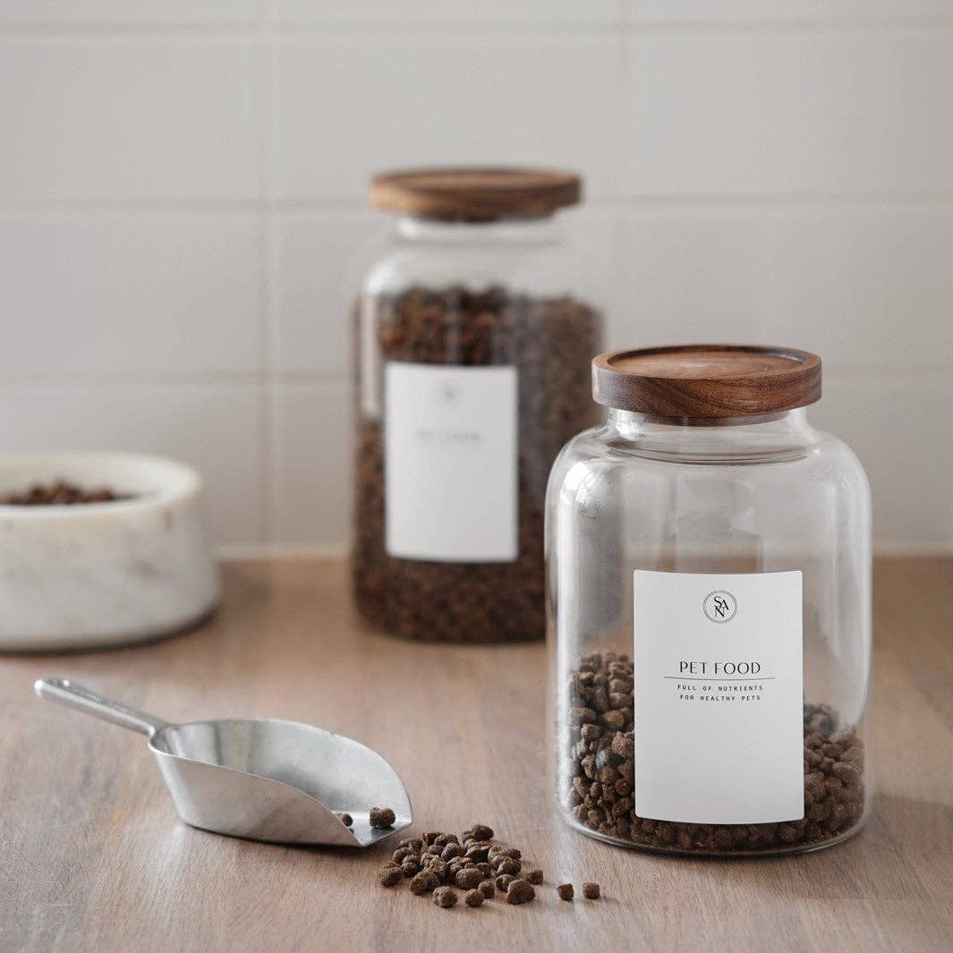 So At Nature - Venta al por mayor Comedero - Gatos y perros - Contenedor de vidrio para comida de mascotas - So At Nature2