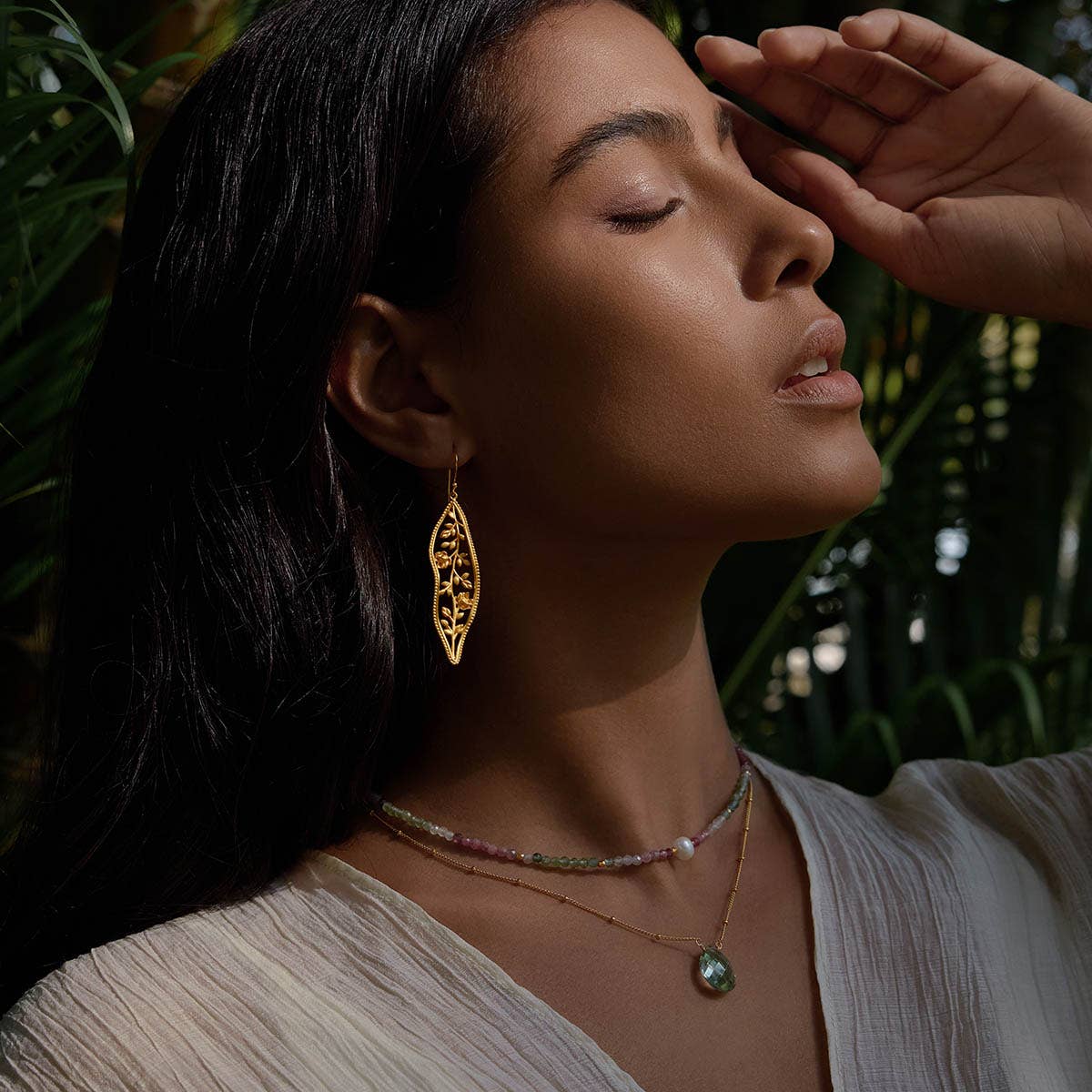 Satya Jewelry - Wholesale Dangle Earrings - Expanding Beauty Lotus Earrings Earrings2