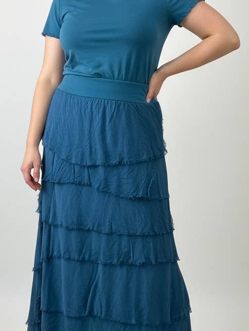 Karamel Collection - Vente Jupe – femme - Jupe en soie à volants
Aucun tarif ne sera ajouté3