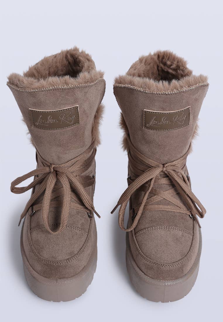 Rag Company – wholesale Snow boots – Women’s – Noaya Chunky Faux Fur Snow Boots11