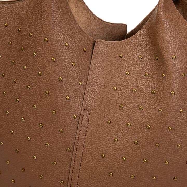 SWEET MAGIC SHOES & BAGS - Wholesale Shoulder Bag - Women's - HAND BAGS WITH HANDLE AND TOILETRY BAG INSIDE FAUX LEATHER6