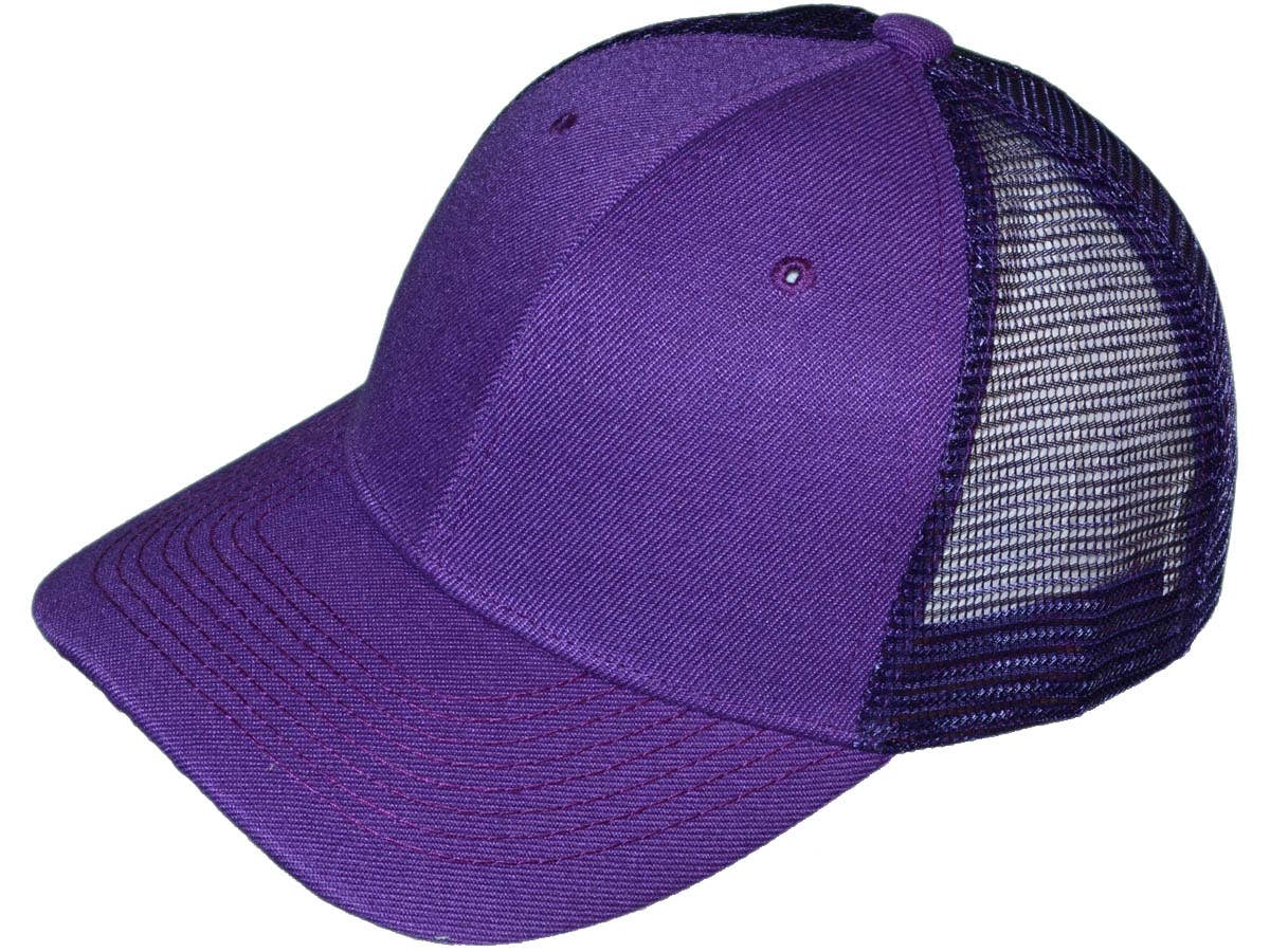 Buck Wholesale - Venta al por mayor Gorra trucker - Unisex - Gorras de camionero en blanco - Gorras BK de malla estructurada3