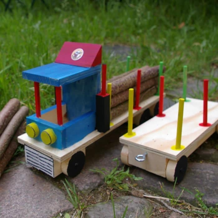 Die Werkkiste - Wholesale Wood Toy - Kids - The timber transporter1