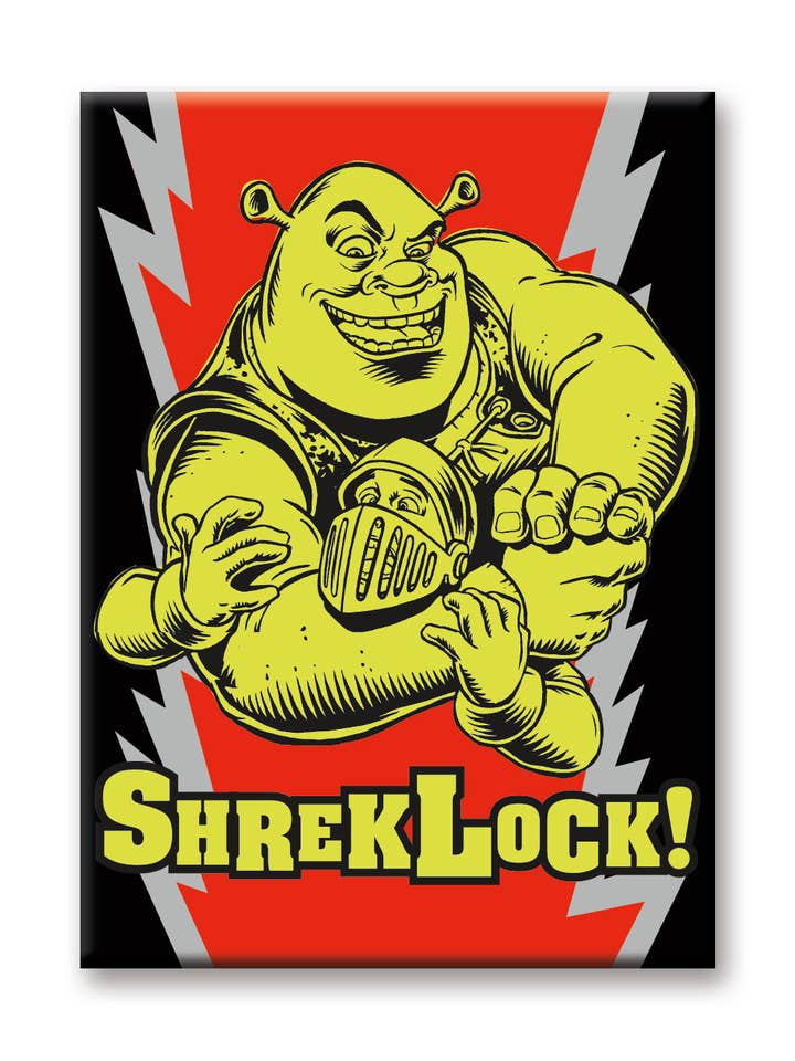 Shrek - ShrekLock! Flat Magnet (2.5" x 3.5") for wholesale by Great Stuff Novelties (GSN) by NMR Brands